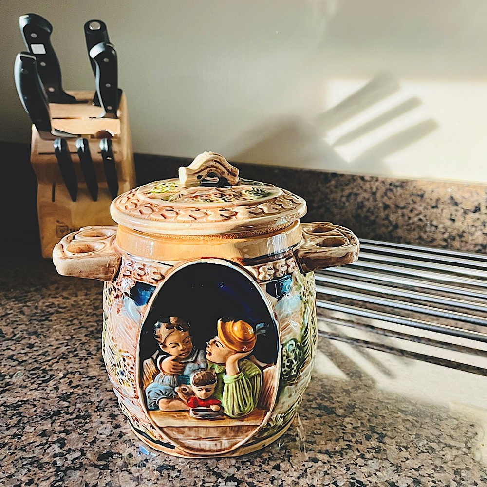 Vintage Japanese made Cookie Jar